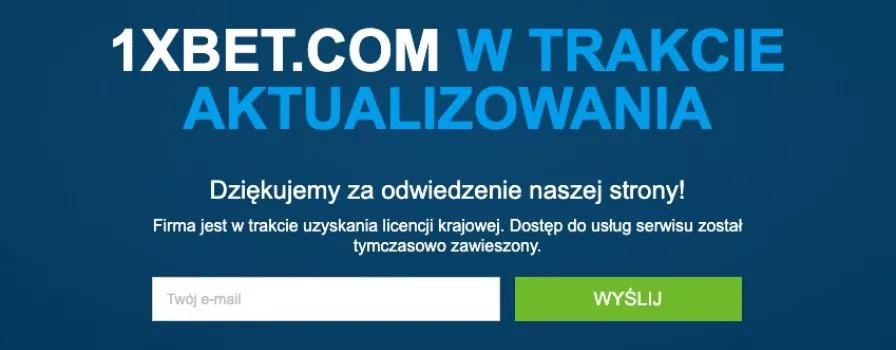 1xBet bonus bez depozytu dla Polaków