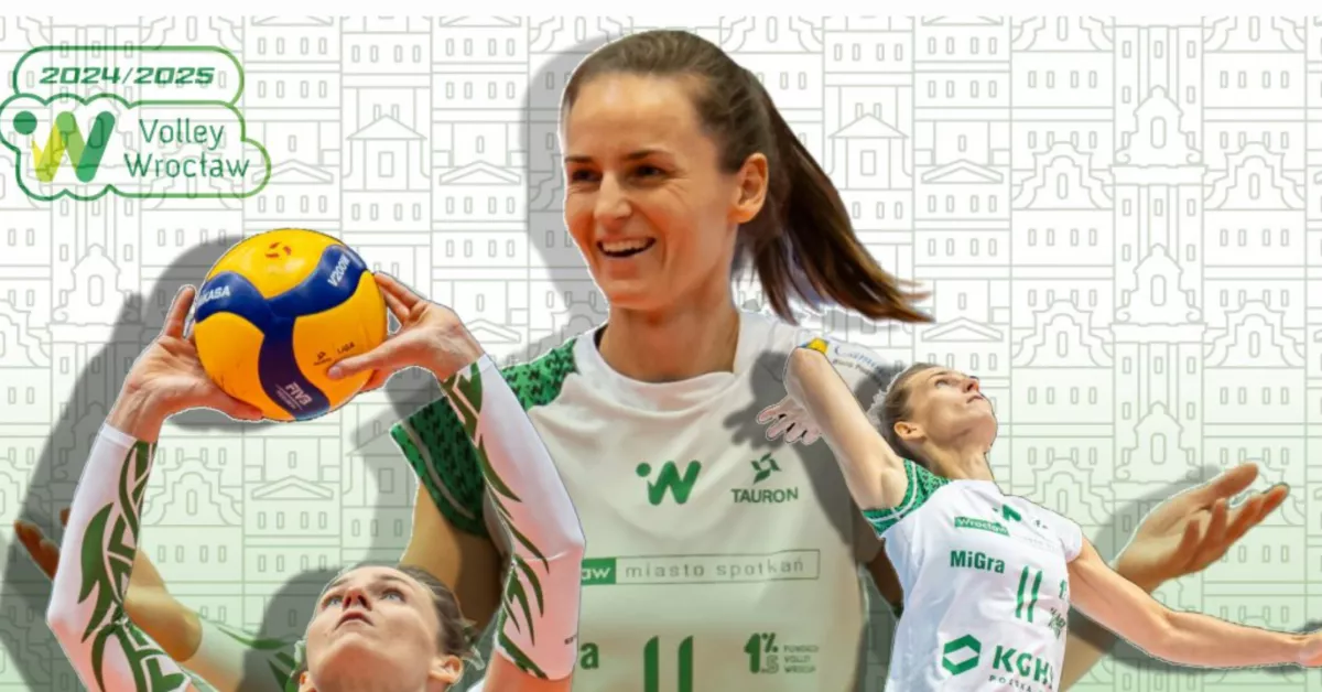 Drużyna #VolleyWrocław ma dwie kapitanki!