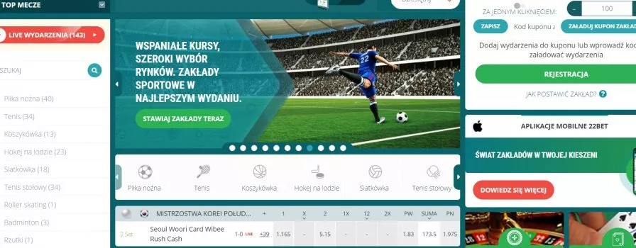 22bet bonus powitalny 2021. Promocje dla Polaków