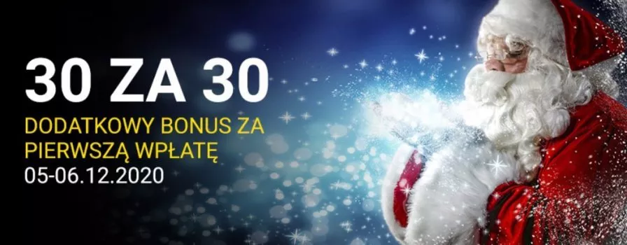30 zł ekstra od św. Mikołaja w Fortunie!