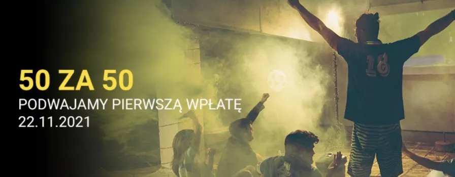 50 za 50 - Fortuna z doładowaniem na poniedziałek