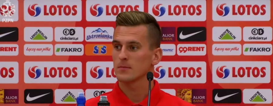 Milik o meczu z The Reds