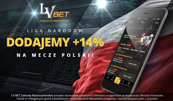 Większe wygrane na mecze Polski!