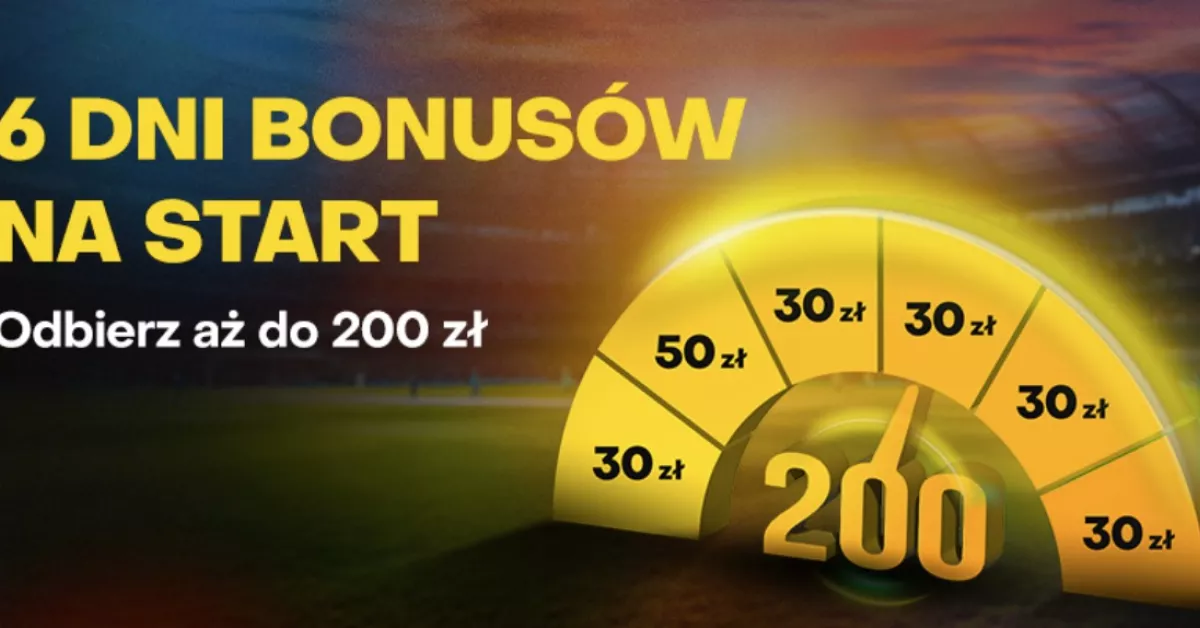 6 dni bonusów w Fortunie