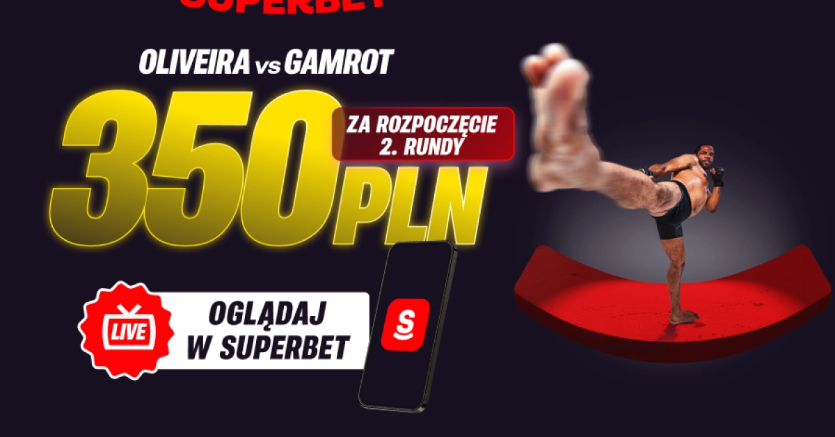 Min. 2 rundy w walce Gamera? Bonus 350 PLN!