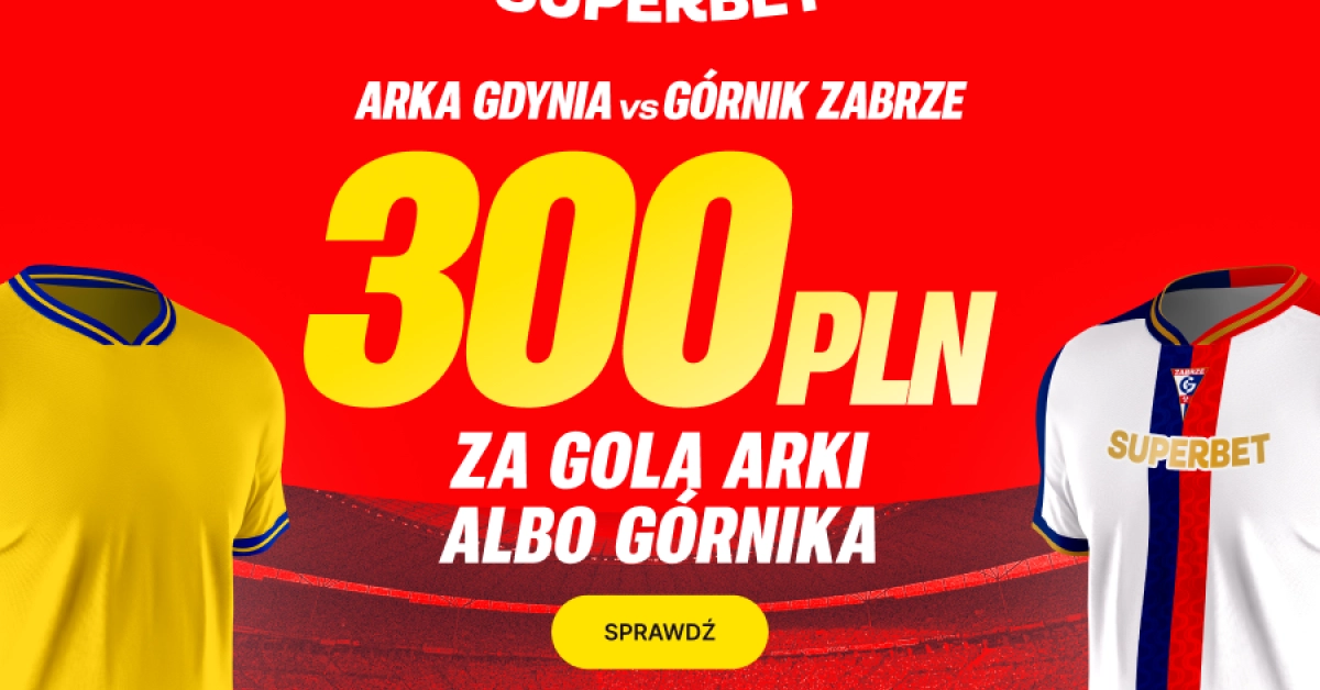Premia za gola Arki lub Górnika