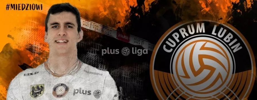 Jake Hanes atakującym Cuprum Lubin!