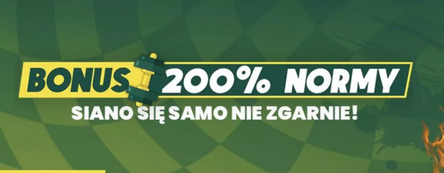 Bonus 200 procent dla stałych klientów!