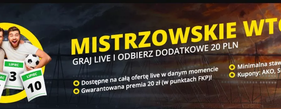 Mistrzowskie wtorki w Fortunie!