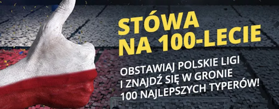Fortuna. 100 złotych na 100-lecie niepodległości!