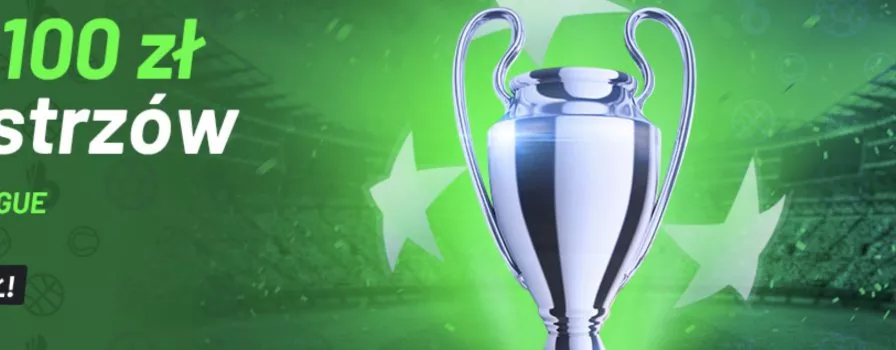 Cashback na Ligę Mistrzów. 100 PLN od Totalbet