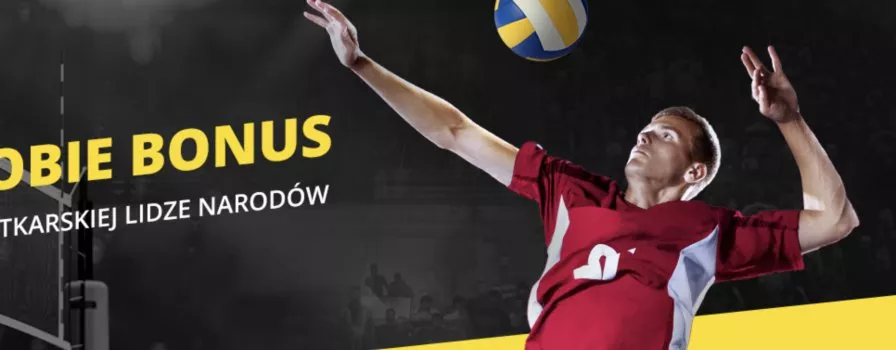 Bonus 10 PLN na siatkarską Ligę Narodów