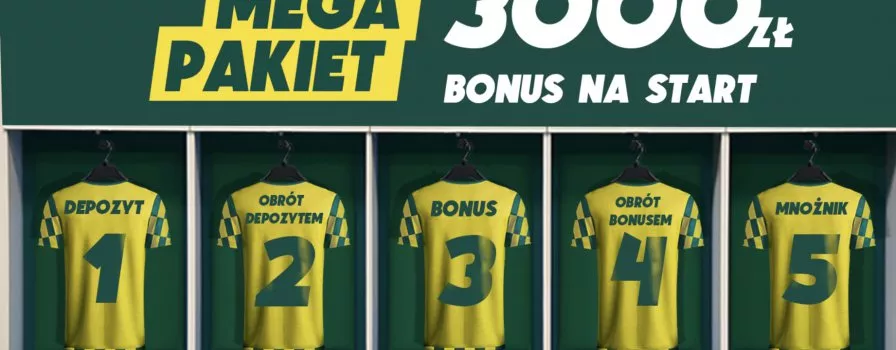 Bonus powitalny 3000 zł + 50!