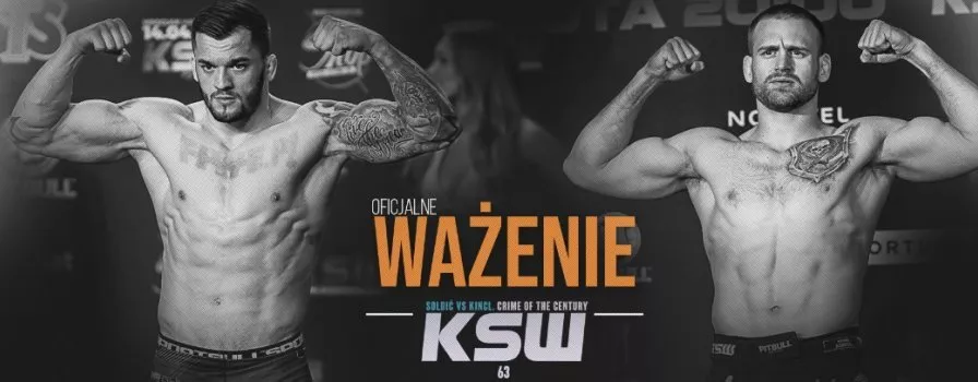 KSW 63: Wyniki porannego ważenia przed sobotnią galą!