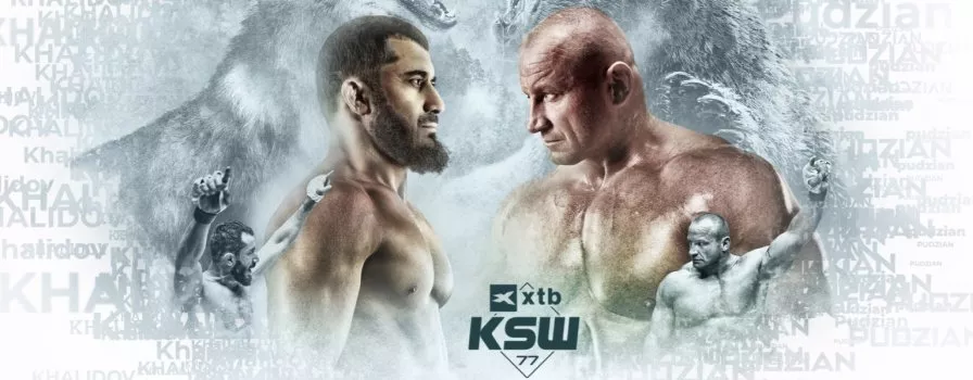 Pudzianowski kontra Khalidov w walce wieczoru XTB KSW 77