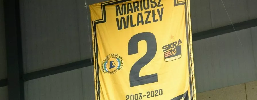PGE Skra uhonorowała Mariusza Wlazłego