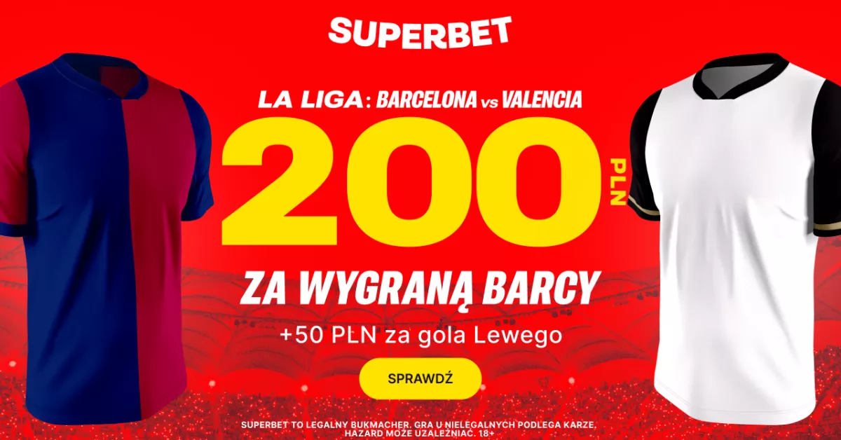 200+50 PLN na Barcelona - Valencia