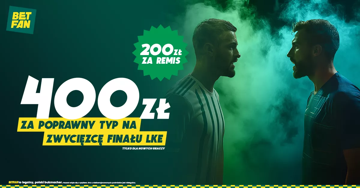 Oferta Betfan na finał Ligi Konferencji: 400 PLN za trafny typ