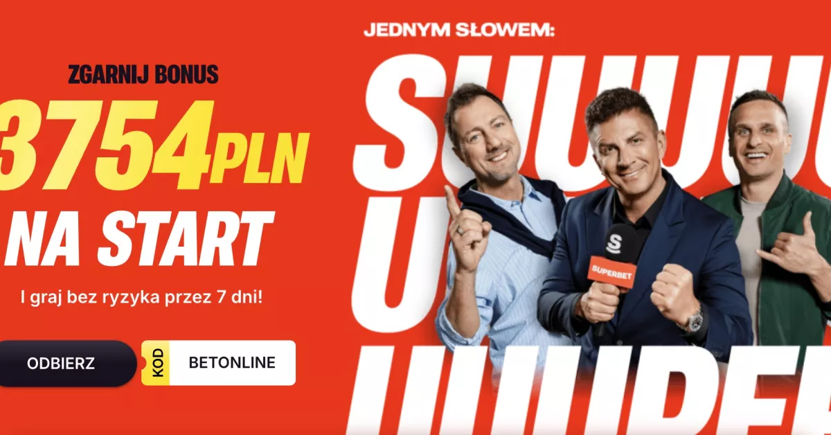 Superbet: Bonus 300 PLN za wygraną Barcelony