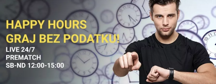 Fortuna Happy Hours - obstawianie bez podatku (poradnik typera)