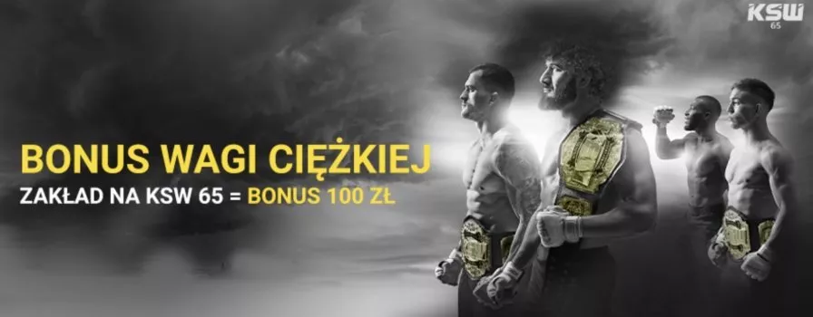 Bonusy na KSW 65 od bukmachera Fortuna. Co do zdobycia?