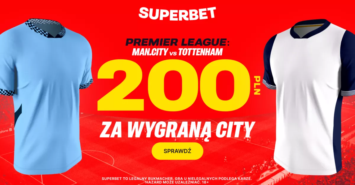 Kurs 100 na City z Tottenhamem