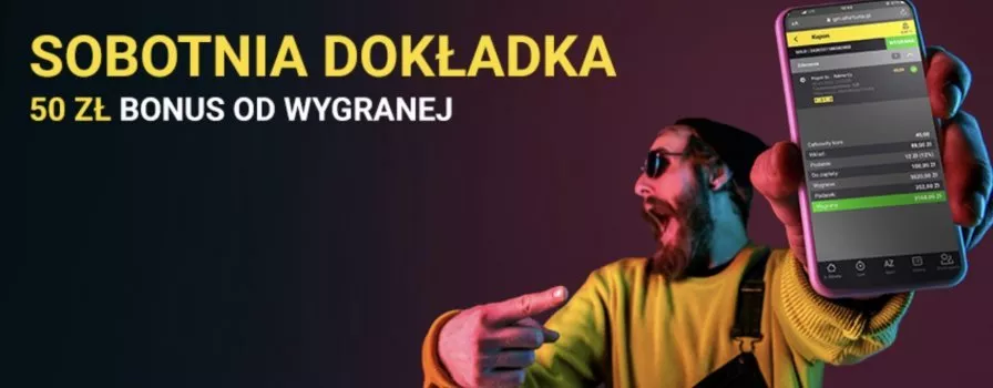 Sobotnia Dokładka. Fortuna daje ekstra 50 zł!