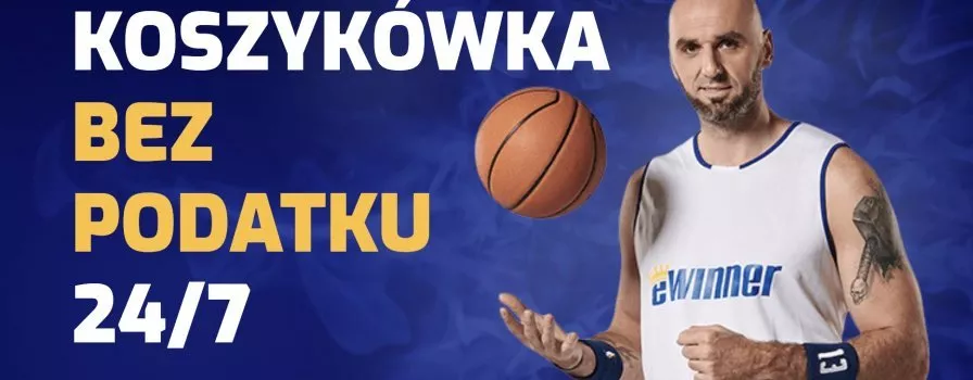 eWinner bez podatku. Obstawianie koszykówki z większymi wygranymi!