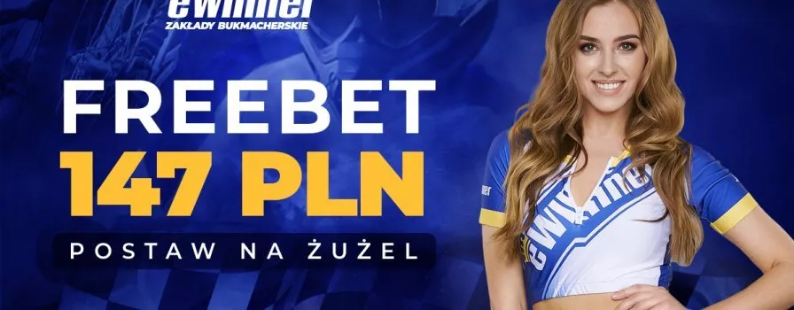 Ewinner daje bonus na żużel. 147 zł freebet w weekend!