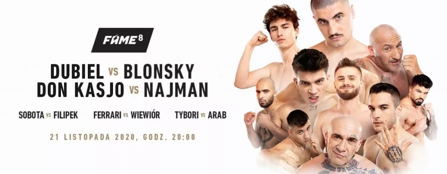 Fame MMA 8 typy bukmacherskie. Pewniaki na galę. Na kogo postawić?