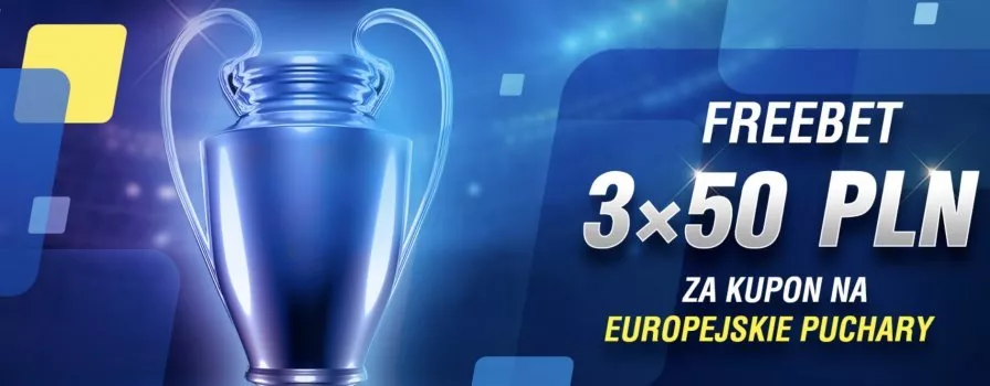 Betcris daje 3 freebety na europejskie puchary!
