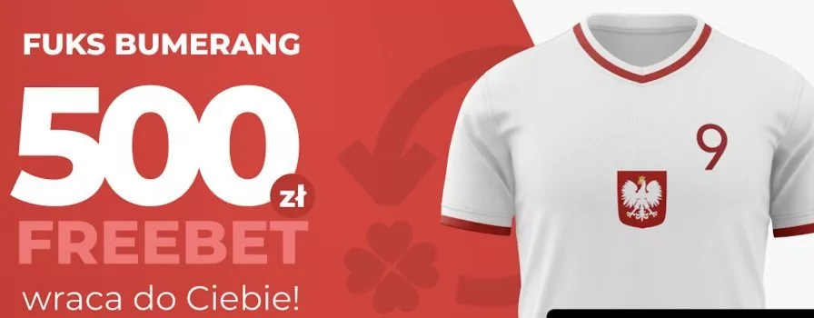 Zwrot do 500 zł na Polska - Belgia w Fuksiarzu!