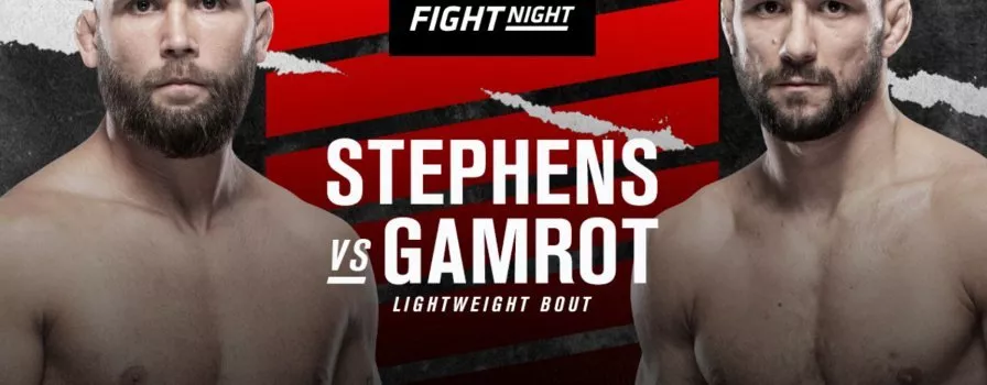 UFC Vegas 31. Gamrot - Stephens typy, kursy, bonusy