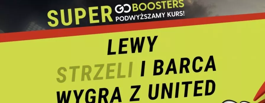 GoBet: Kurs 10.0 na Lewandowskiego i Barcę!