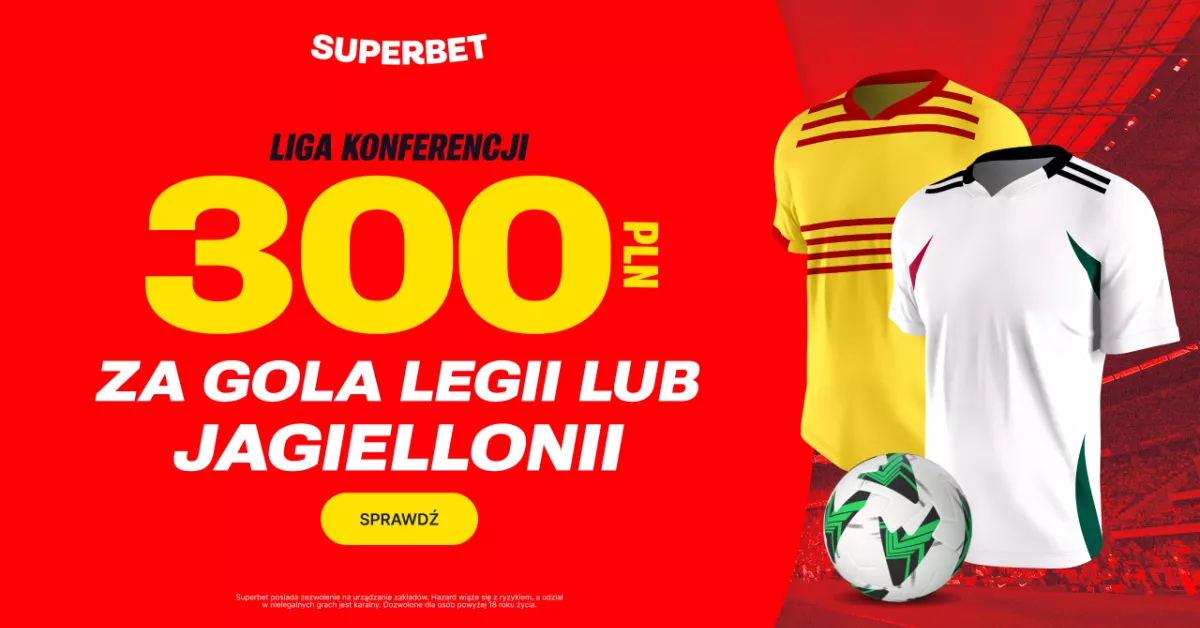 Gol Legii lub Jagi? 300 PLN na koncie!