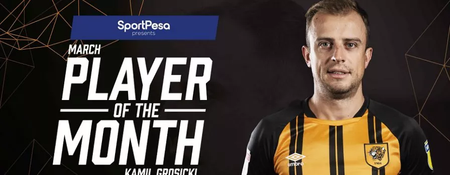 Grosicki piłkarzem miesiąca!