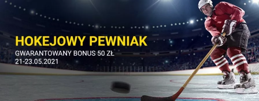 Gwarantowany bonus 50 w Fortunie. Hokejowy pewniak na MŚ!