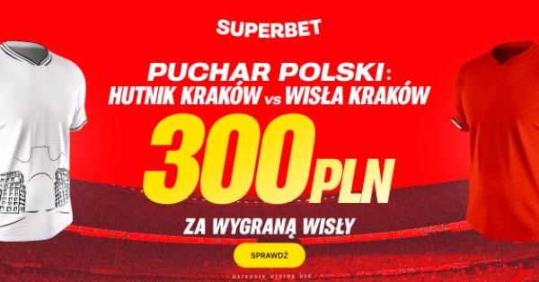 300 PLN na derby Krakowa