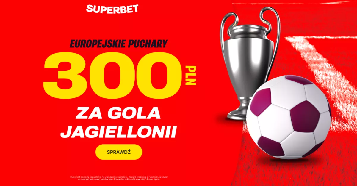 300 PLN za gola Jagi z Ajaxem