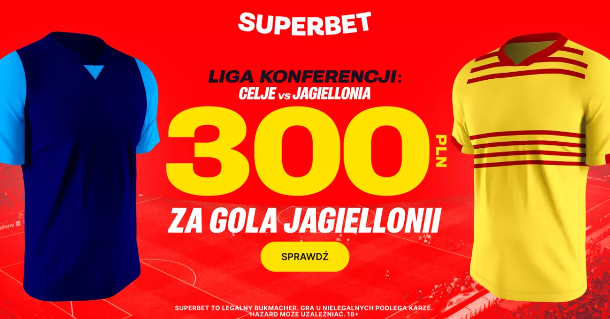 300 PLN na Legię i Jagiellonię
