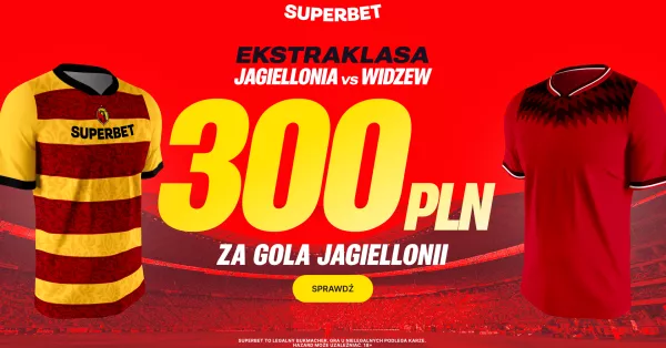 Premia za gol Jagiellonii przeciwko Widzewowi