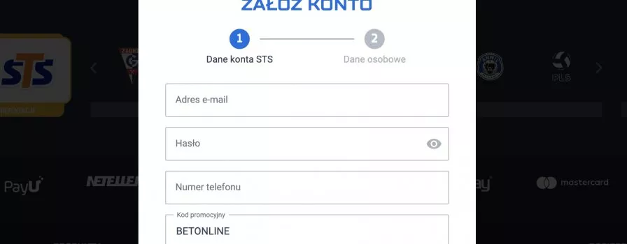 Obstawianie bez weryfikacji w STS. Co to jest konto tymczasowe?