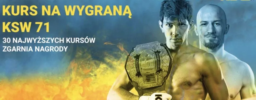 Bilety na kolejną galę za obstawianie KSW 71!