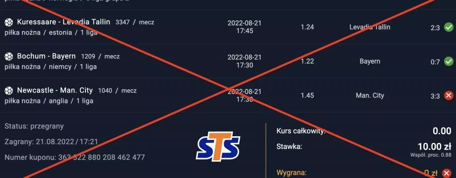 Jak usunąć kupon w STS? Oto mało znane opcje zakładki Moje Konto!