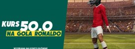 Kurs 50.0 na gola Ronaldo z Atletico