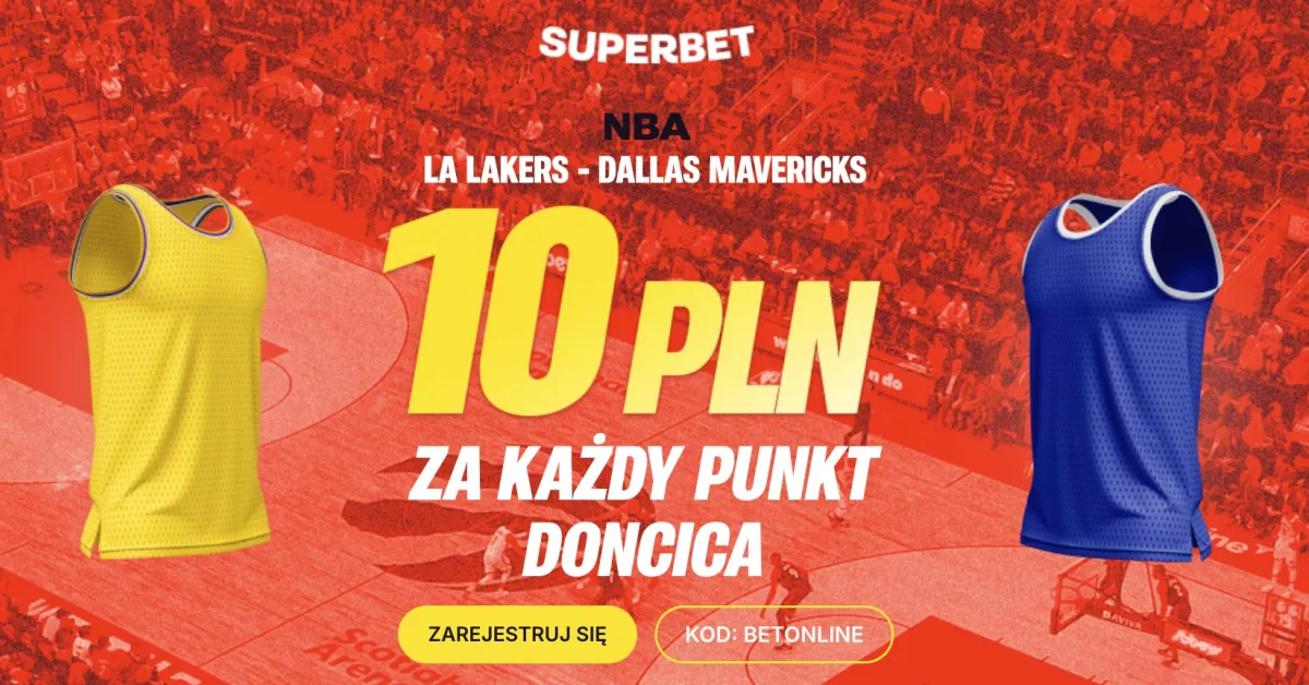 10 PLN na Lakers - Mavericks