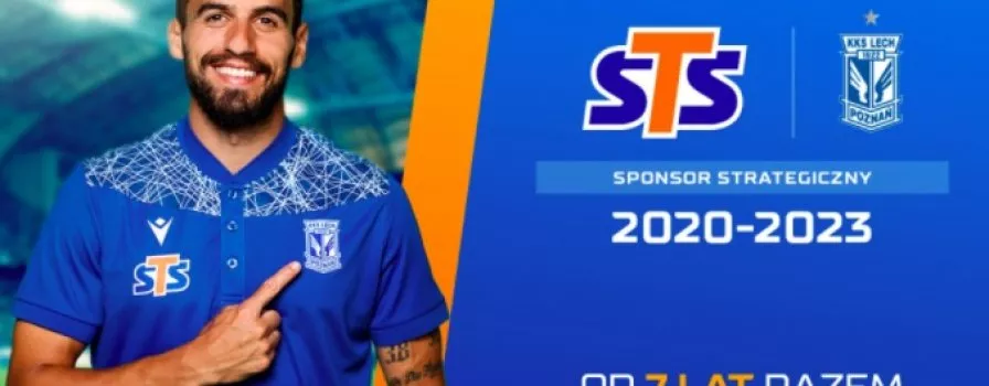 Bukmacher STS sponsorem Lecha Poznań