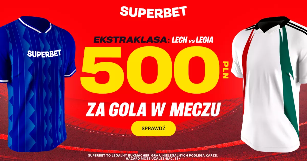 Kurs 250.0 na hit Lech - Legia