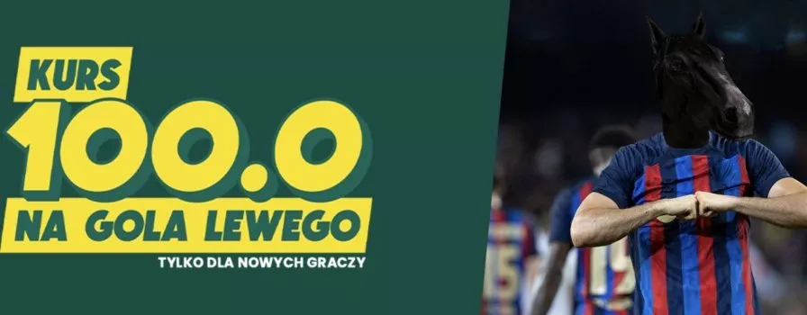 Kurs 100.0 na gola Lewego z Betisem w Betfan