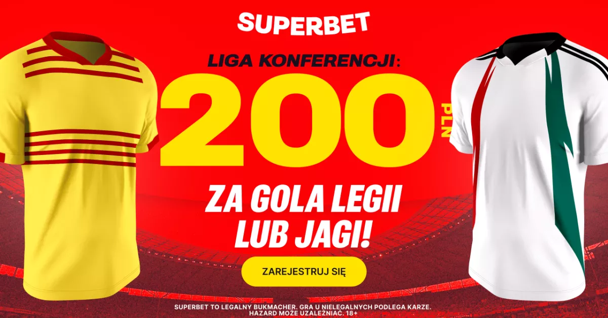200 PLN za gola Legii lub Jagi